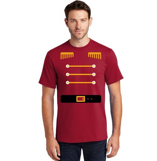 Nutcracker Uniform Toys Soldier Christmas Tall T-Shirt