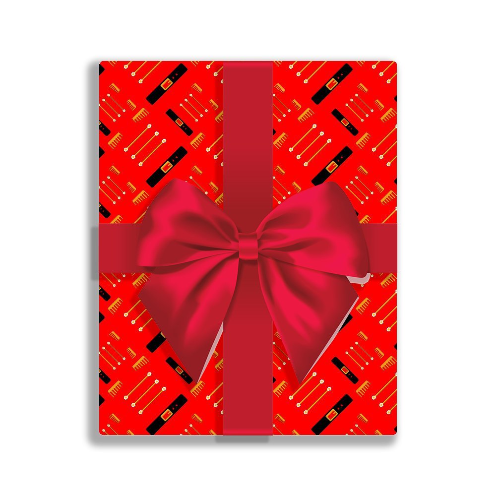 Nutcracker Uniform Toys Soldier Christmas Wrapping Paper