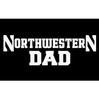 Northwestern University Wildcats Dad Bumper Sticker