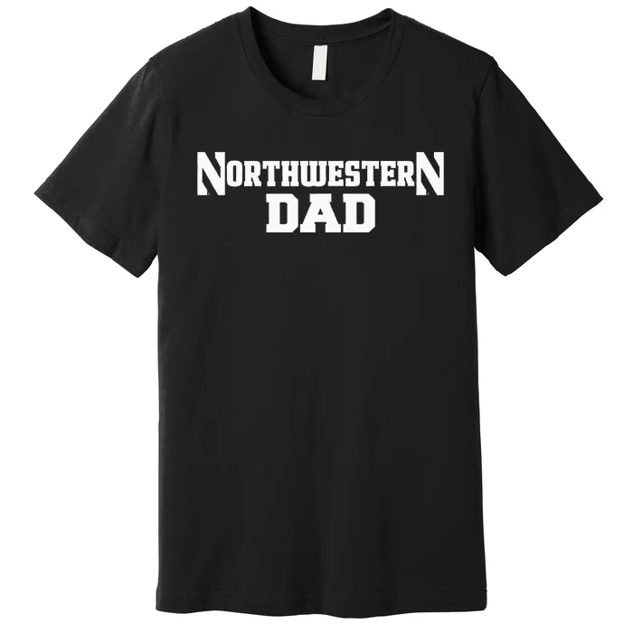 Northwestern University Wildcats Dad Premium T-Shirt