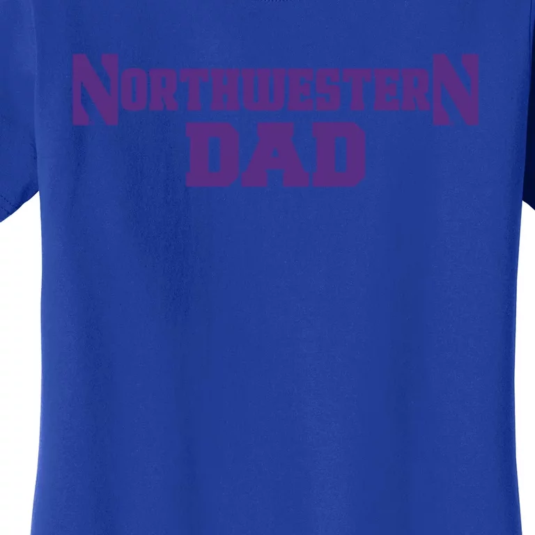 Northwestern University Wildcats Dad Gift Women's T-Shirt