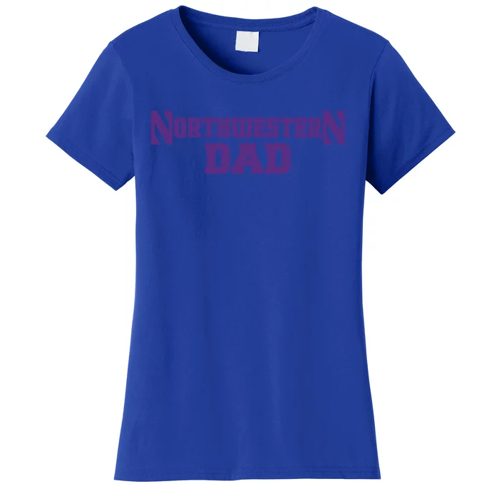 Northwestern University Wildcats Dad Gift Women's T-Shirt