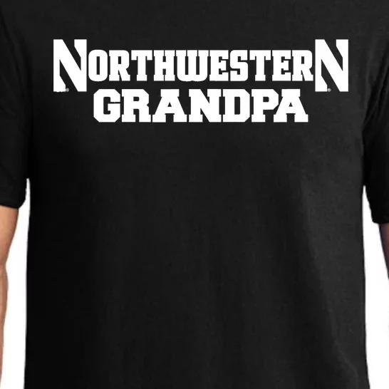 Northwestern University Wildcats Grandpa Pajama Set