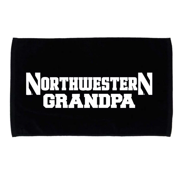 Northwestern University Wildcats Grandpa Microfiber Hand Towel