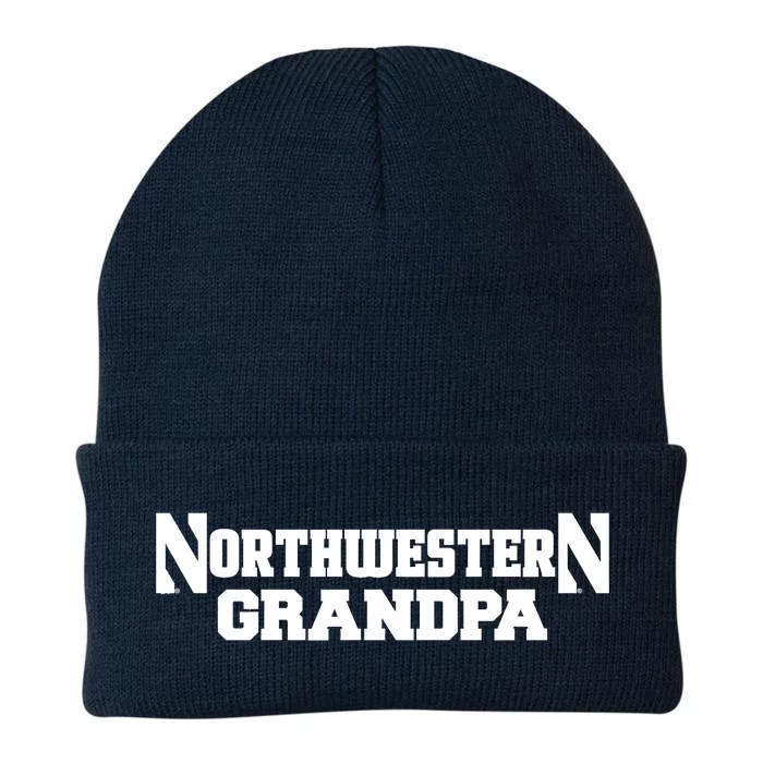 Northwestern University Wildcats Grandpa Knit Cap Winter Beanie