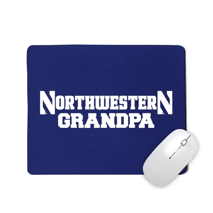 Northwestern University Wildcats Grandpa Mousepad