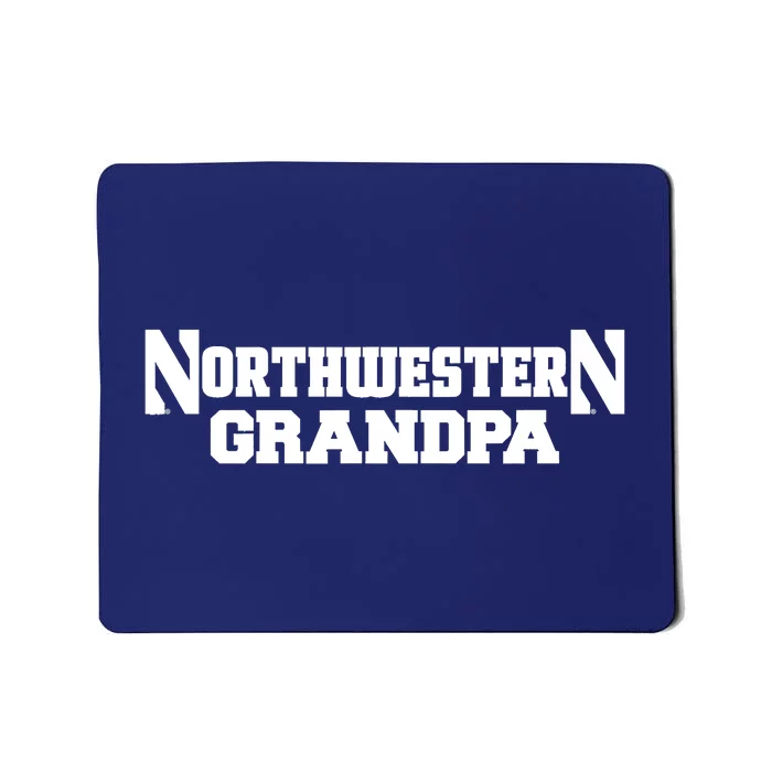 Northwestern University Wildcats Grandpa Mousepad