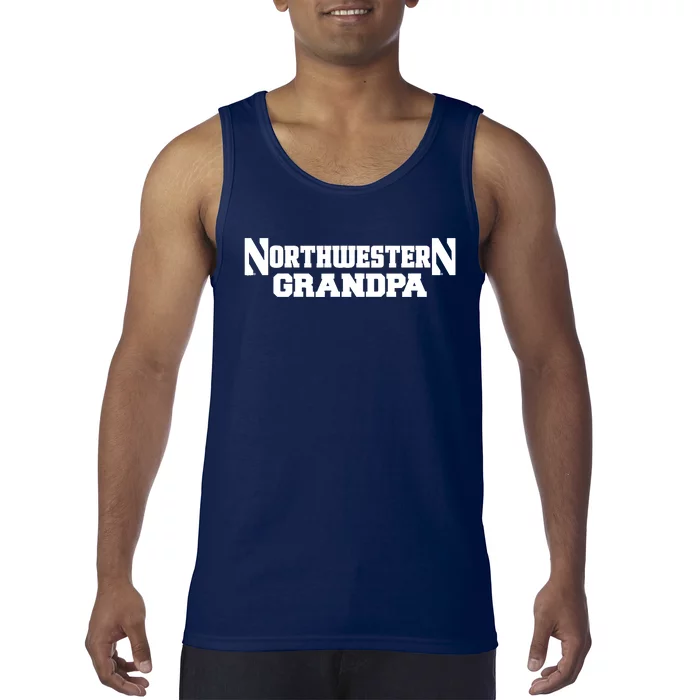 Northwestern University Wildcats Grandpa Tank Top