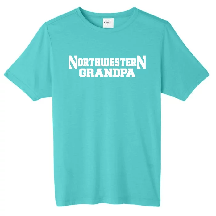 Northwestern University Wildcats Grandpa ChromaSoft Performance T-Shirt