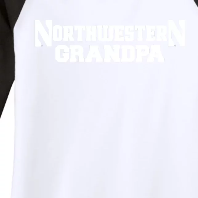 Northwestern University Wildcats Grandpa Women's Tri-Blend 3/4-Sleeve Raglan Shirt