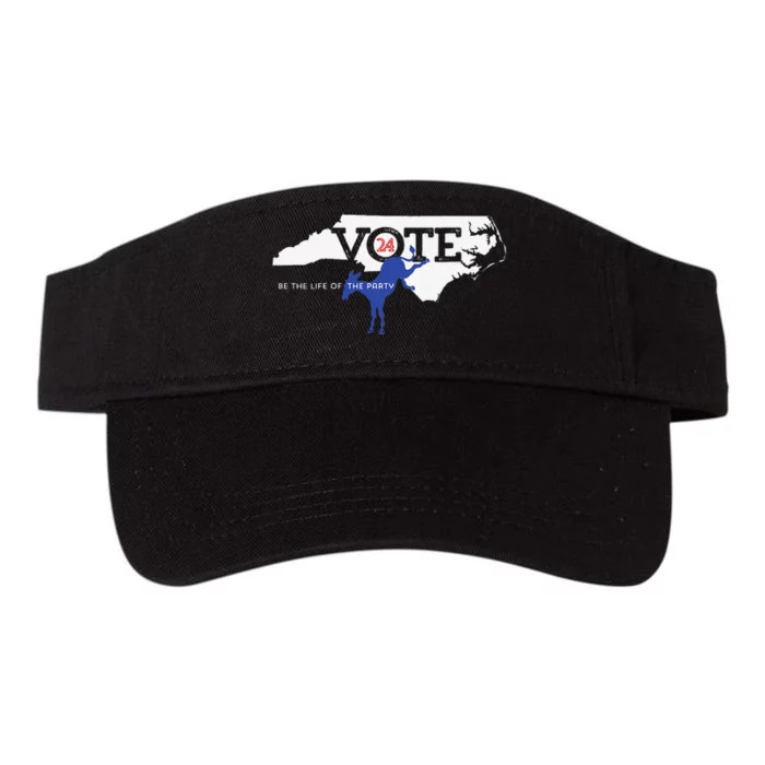 Nc Vote 2024 Valucap Bio-Washed Visor