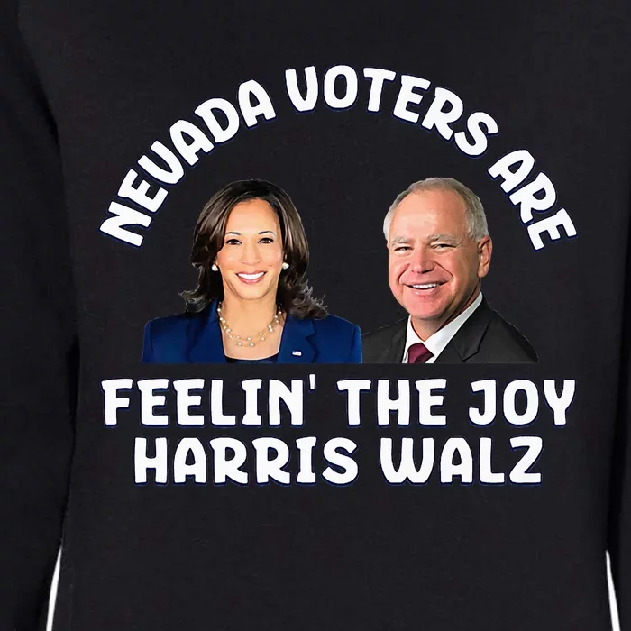 Nevada Voters Are Feelin The Joy Harris Walz Joy Premium Womens California Wash Sweatshirt