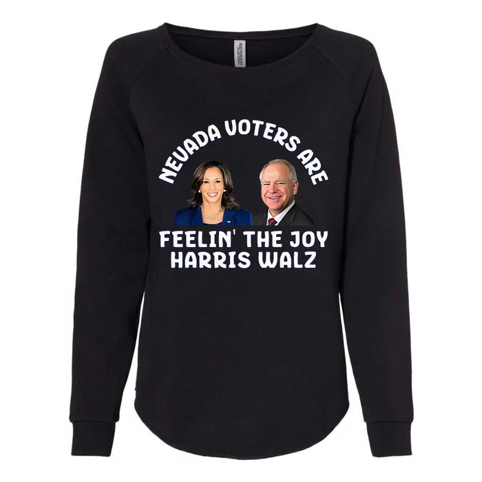 Nevada Voters Are Feelin The Joy Harris Walz Joy Premium Womens California Wash Sweatshirt