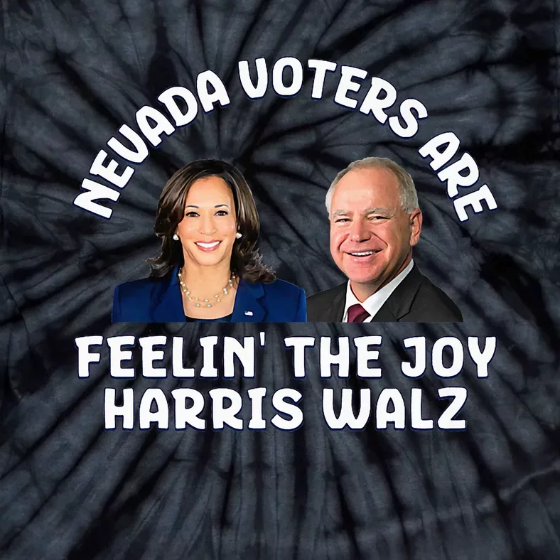 Nevada Voters Are Feelin The Joy Harris Walz Joy Premium Tie-Dye T-Shirt