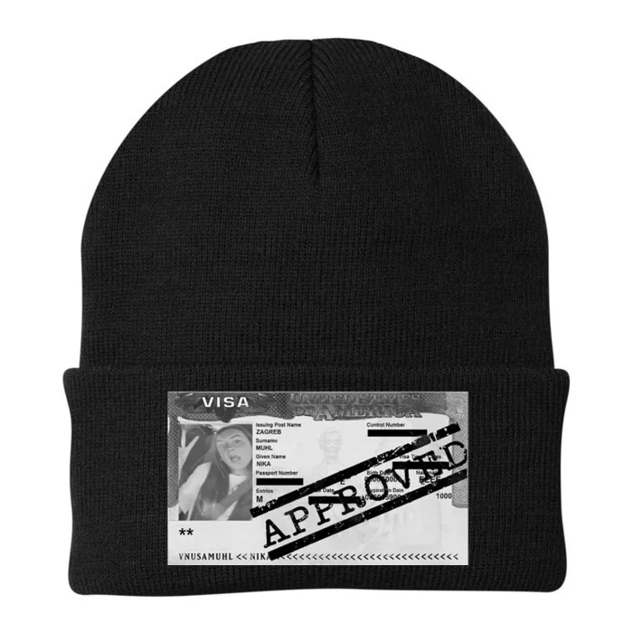 Nika Visa Approved Knit Cap Winter Beanie