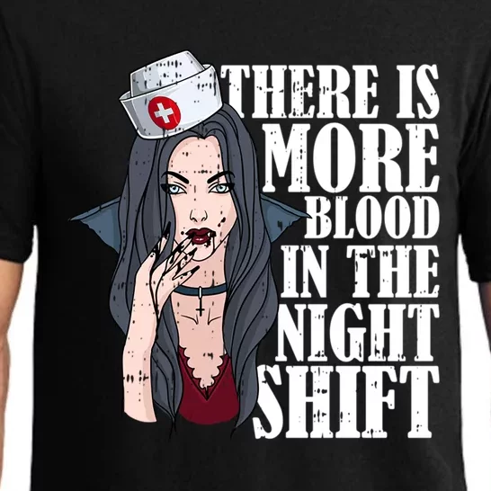 Nurse Vampire Caretaker Hospital Nursing Gift Pajama Set