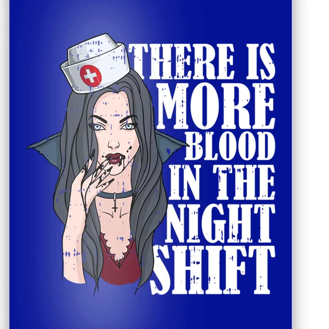 Nurse Vampire Caretaker Hospital Nursing Gift Poster