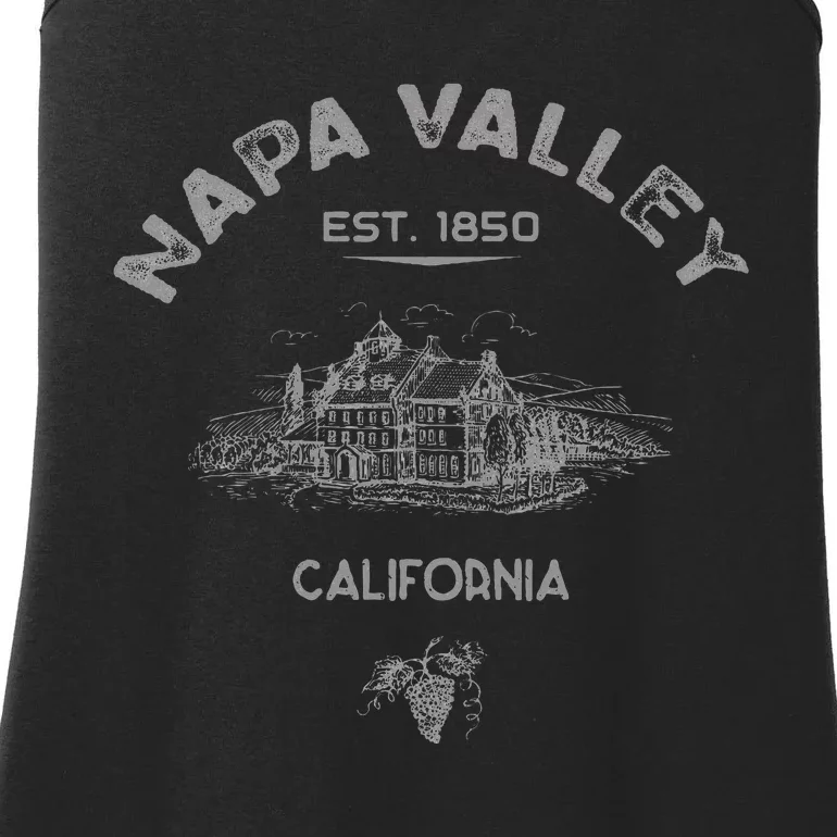 Napa Valley California Winery Souvenir Ladies Essential Tank