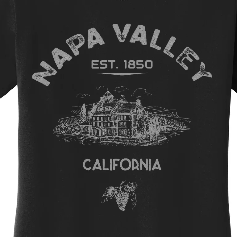 Napa Valley California Winery Souvenir Women's T-Shirt