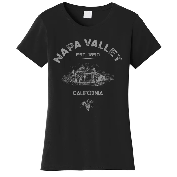 Napa Valley California Winery Souvenir Women's T-Shirt