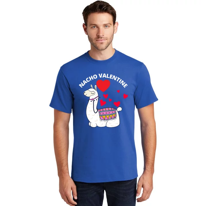 Nacho Valentines Day Costume Llama Meaningful Gift Tall T-Shirt