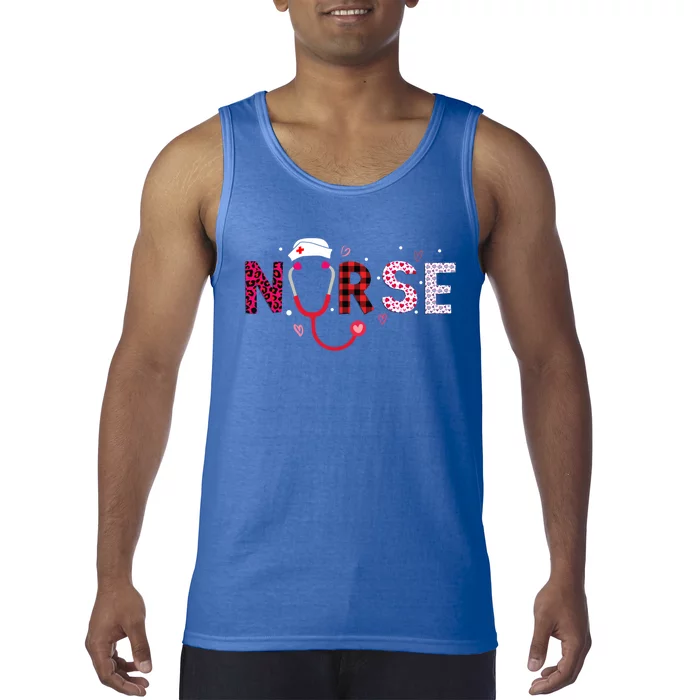 Nurse Valentines Day Love Nursing Student Rn Life Gift Tank Top