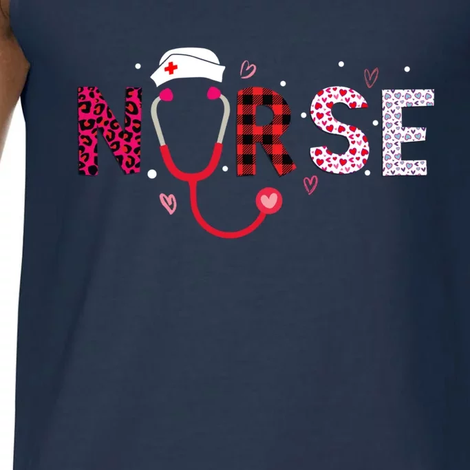 Nurse Valentines Day Love Nursing Student Rn Life Gift Comfort Colors® Tank Top