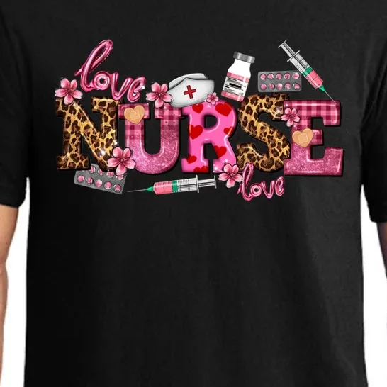 Nurse Valentines Day Valentine Er Icu Nicu Rn Nurses Great Gift Pajama Set