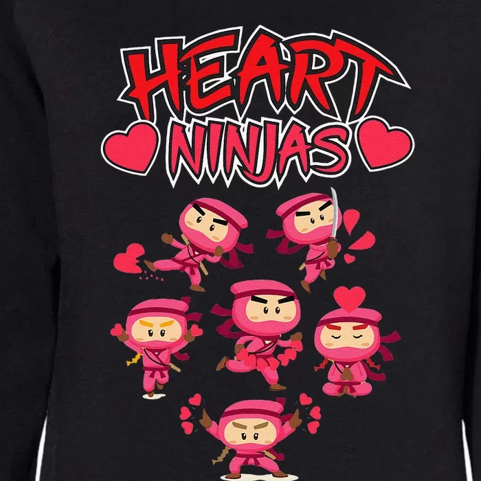 Ninja Valentine's Days Women Gifts Womens California Wash Sweatshirt