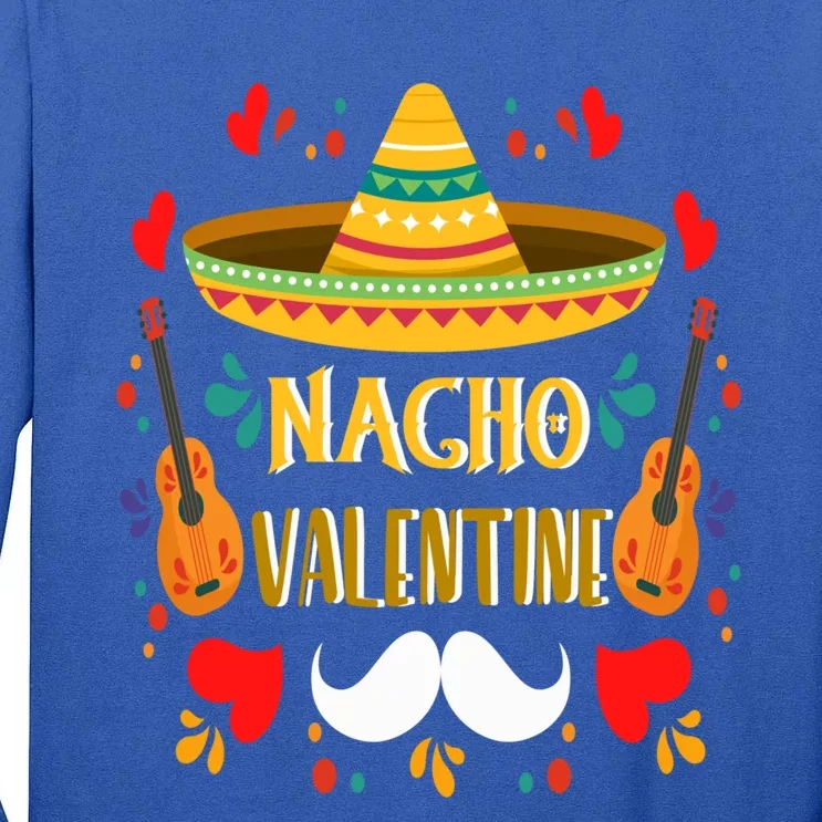 Nacho Valentines Day Costume Couple Matching Cool Gift Tall Long Sleeve T-Shirt