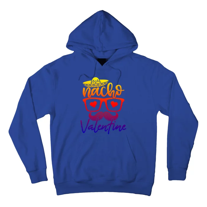 Nacho Valentines Day Heart Humor Funny Cute Gift Hoodie