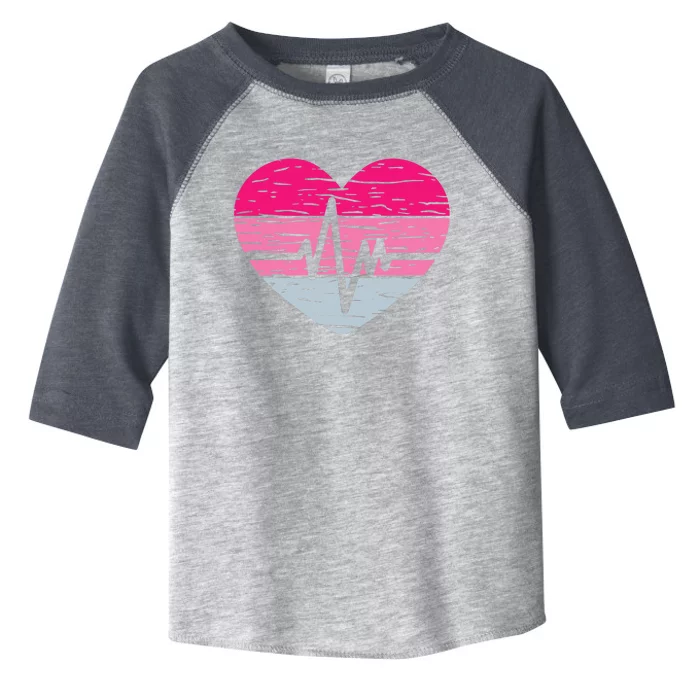 Nurse Valentines Day Heart Stethoscope Love Nursing Toddler Fine Jersey T-Shirt