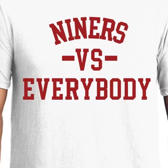 Niners Vs Everybody Pajama Set