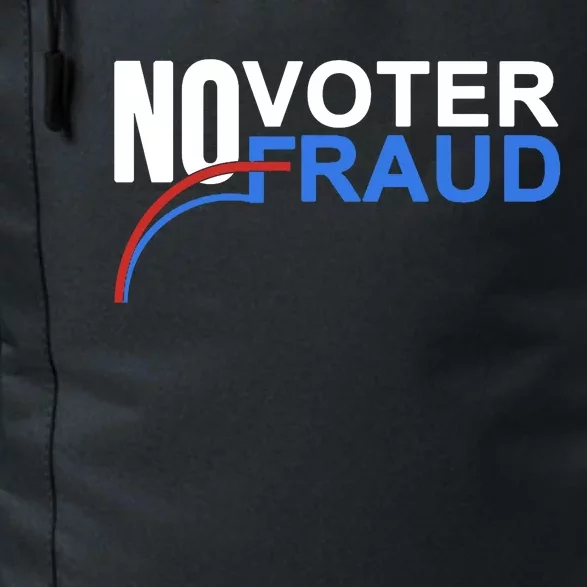 No Voter Fraud Election Daily Commute Backpack