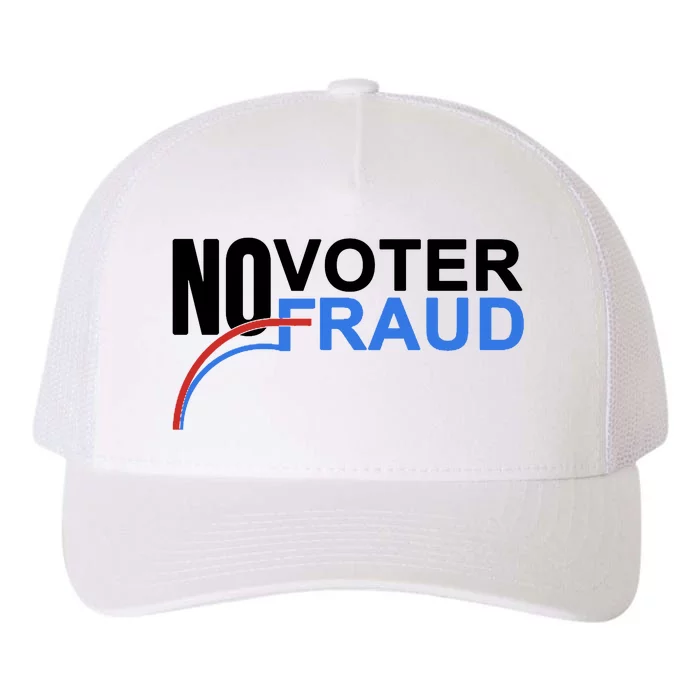 No Voter Fraud Election Yupoong Adult 5-Panel Trucker Hat