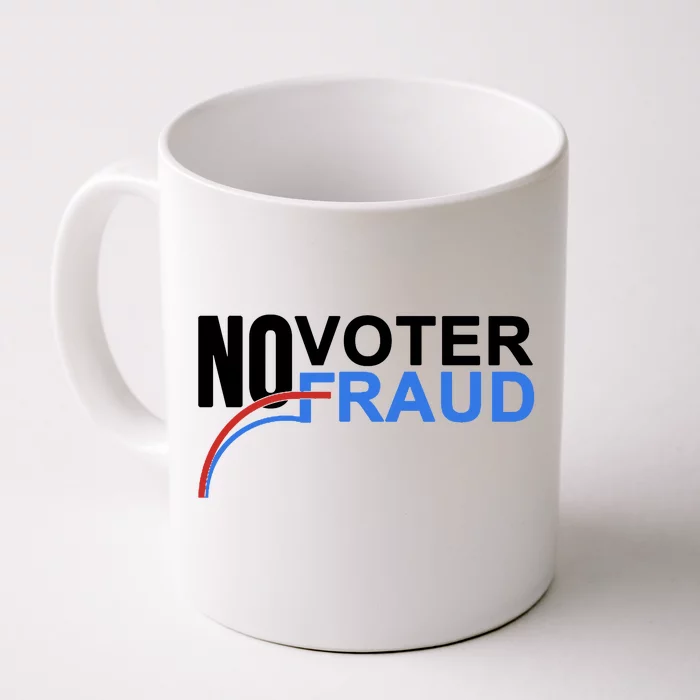 No Voter Fraud Election Front & Back Coffee Mug