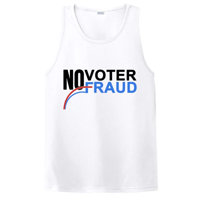 No Voter Fraud Election Performance Tank