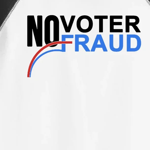 No Voter Fraud Election Toddler Fine Jersey T-Shirt