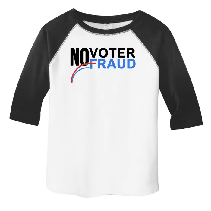 No Voter Fraud Election Toddler Fine Jersey T-Shirt