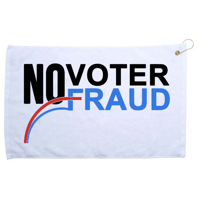 No Voter Fraud Election Grommeted Golf Towel