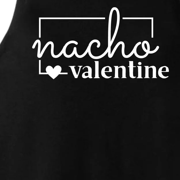 Nacho Valentine Funny Gift Ladies Tri-Blend Wicking Tank