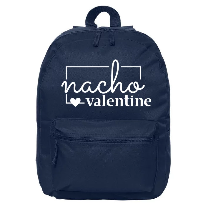 Nacho Valentine Funny Gift 16 in Basic Backpack