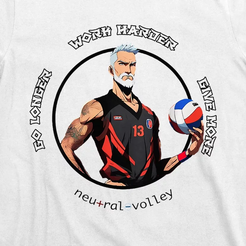 Neutral Volley Go Longer Volleyball T-Shirt