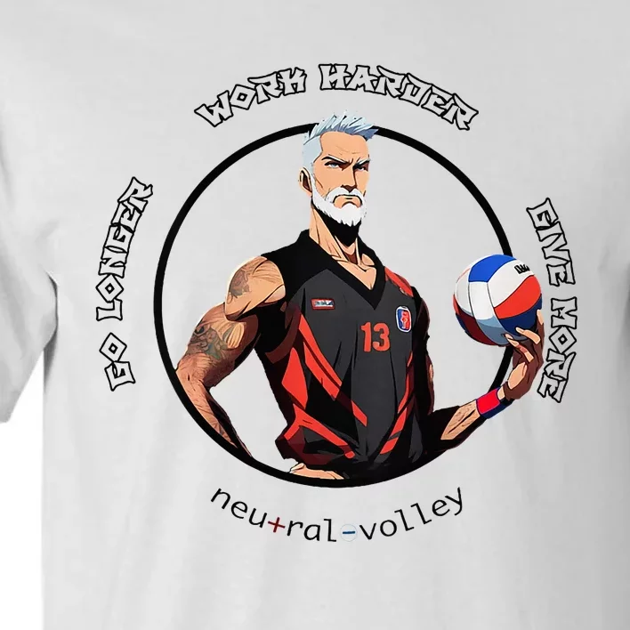 Neutral Volley Go Longer Volleyball Tall T-Shirt