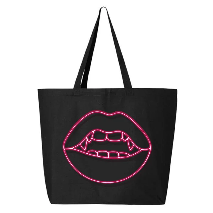 Neon Vampire Mouth 25L Jumbo Tote