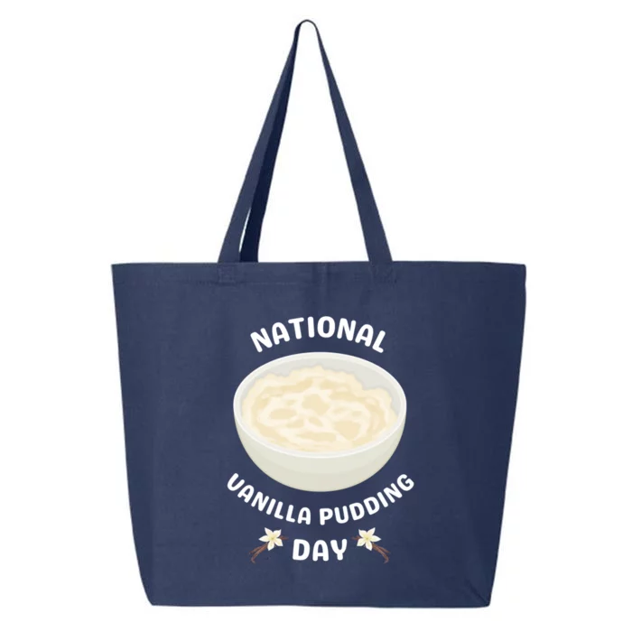 National Vanilla Pudding Day Meaningful Gift 25L Jumbo Tote