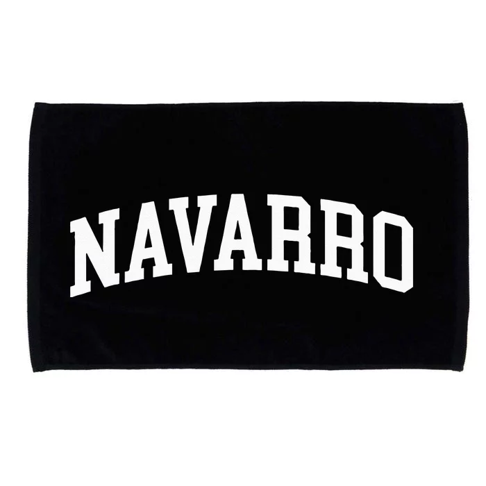 Navarro Vintage Retro College Arch Style Funny Microfiber Hand Towel