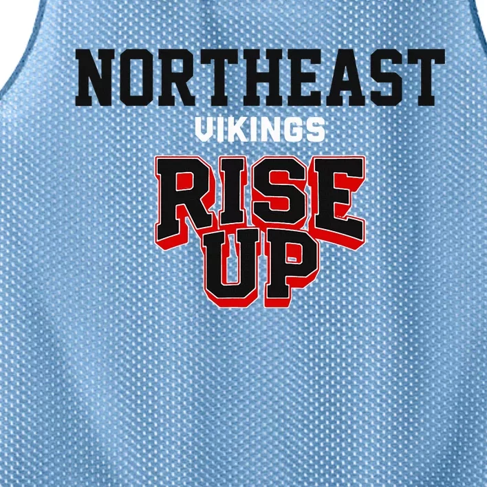 Northeast Vikings Rise Up Hs Mesh Reversible Basketball Jersey Tank