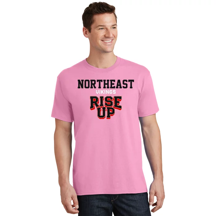 Northeast Vikings Rise Up Hs T-Shirt