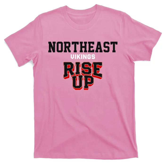 Northeast Vikings Rise Up Hs T-Shirt